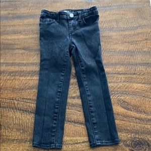Gap 4t skinny black sparkle jeans
